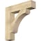 Ekena Millwork Legacy Block Rough Sawn Bracket, Douglas Fir, 6"W x 30"D x 30"H BKT06X30X30LEC05RDF - alternate 1